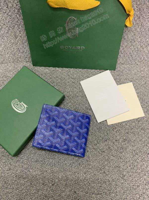 Goyard包 戈雅短夾 Goyard男款錢夾 Goyard對折短錢夾  glg1121